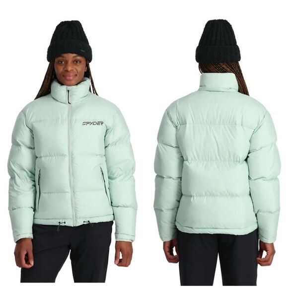 Spyder Quilted Windom Down Jacket - Picture 2 of 13